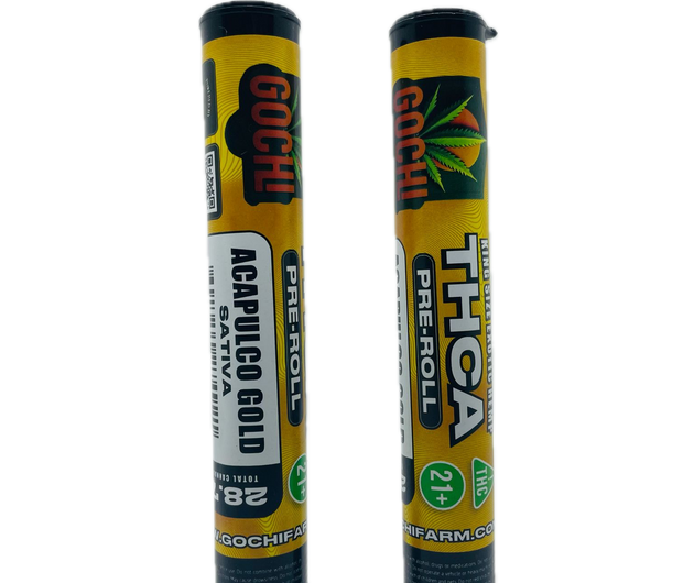 GOCHIL KING SIZE THCA PRE-ROLL | ACAPULCO GOLD | SATIVA