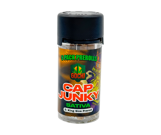 GOCHIL 5PK KING SIZE PRE-ROLL | CAP JUNKY | SATIVA