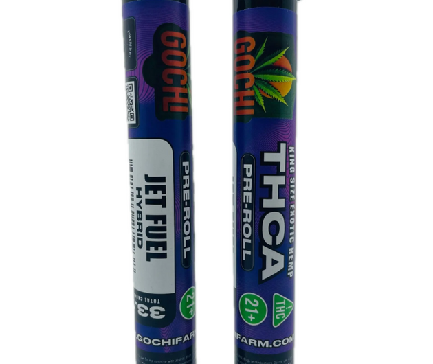 GOCHIL KING SIZE THCA PRE-ROLL | JET FUEL | HYBRID